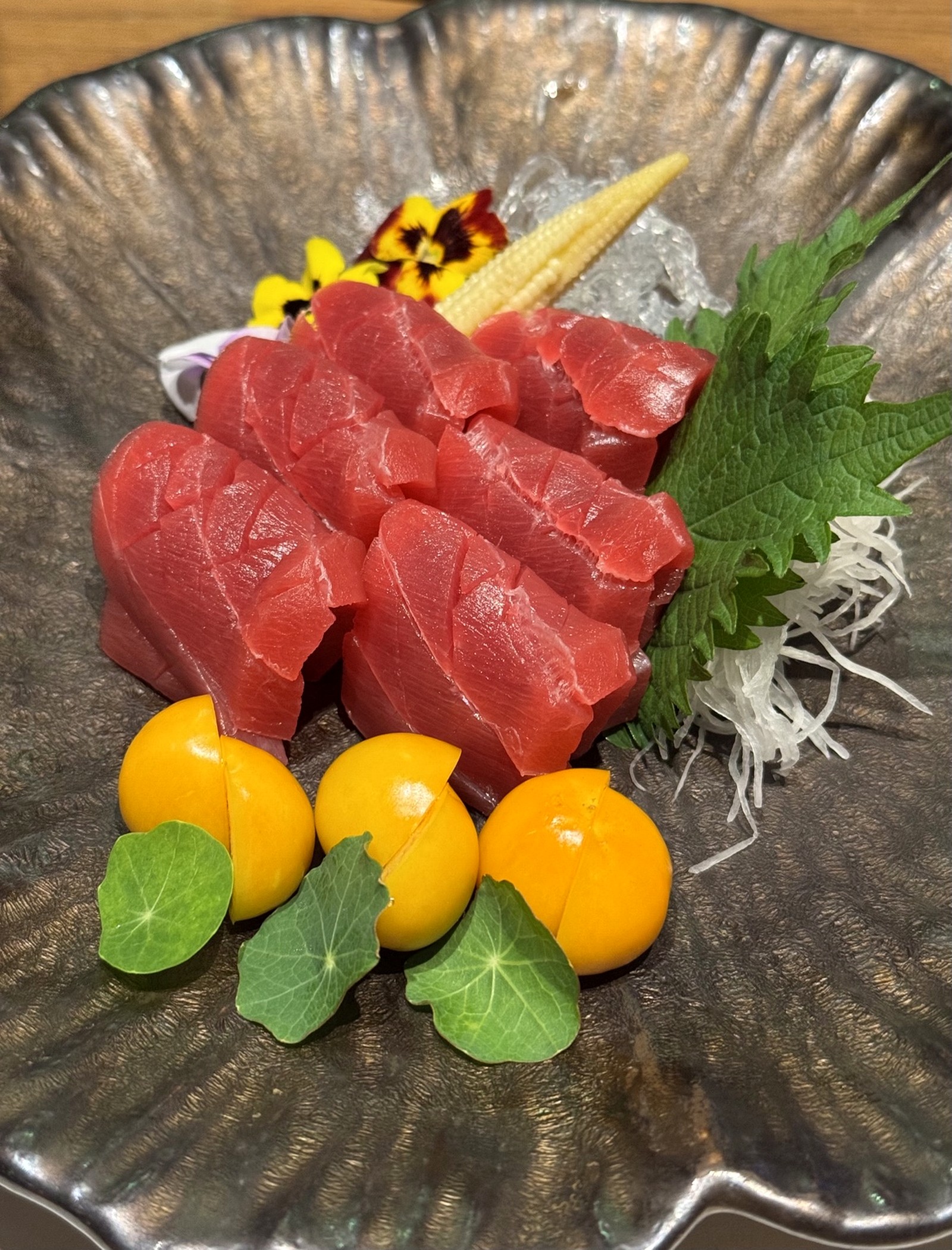 まぐろの刺身